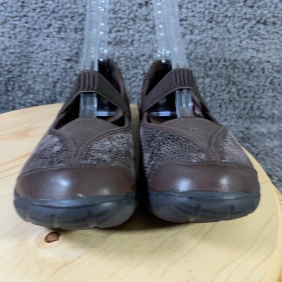 Kalso Earth Shoes Intrigue Too Mary Jane Womens Sz 7 Leather Brown Negative Heel - Picture 2 of 9